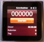 iPod nano Pedometer