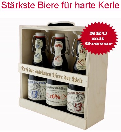 Stärkste Bier für harte Kerle