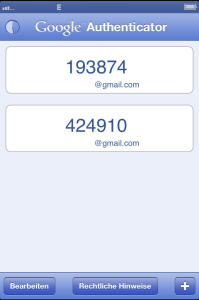 Google Authenticator App