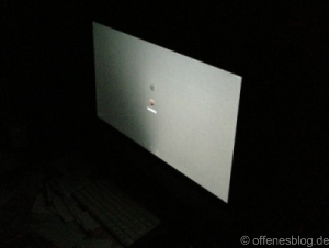 iMac gedimmtes Display