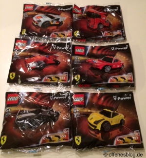 Ferrari LEGO® Shell Auto Gewinnspiel