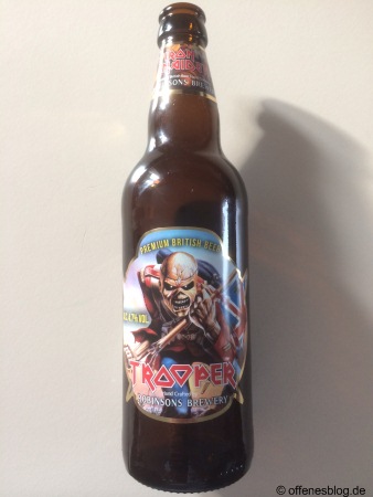 Iron Maiden Trooper Bier