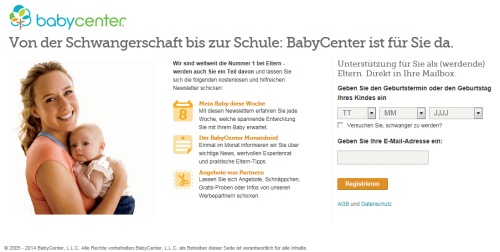 BabyCenter.de Newsletter