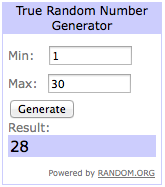 random.org grinsende Tasse
