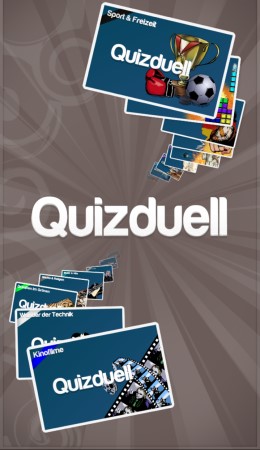 Quizduell Startbildschirm