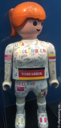 40 Jahre PLAYMOBIL: Frauenfußball-Nationalmannschaft
