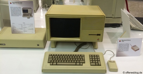 Macintosh XL (Lisa) (1983) & Macintosh Mouse (1984)