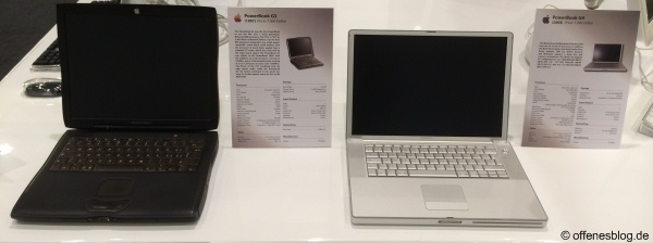 PowerBookG3 (1997) PowerBook G4 (2004)