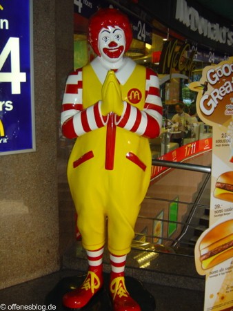 Bangkok Ronald McDonald Clown