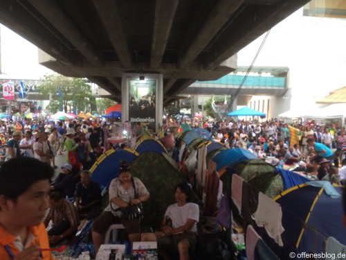 Bangkok - Shutdown 2014 Camps