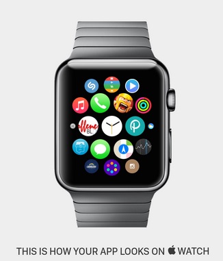 App Demo on Apple Watch