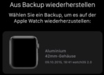 Apple Watch Daten iPhone