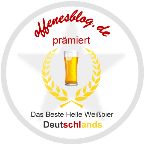 offenesblog.de BRONZE prämiert - Bestes Helles Weißbier Deutschlands