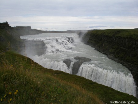Gullfoss Wasserfall