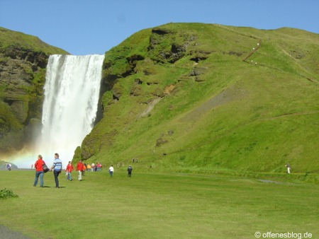Skógafoss Wasserfall