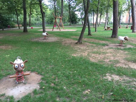 Themenspielplatz Schaafe